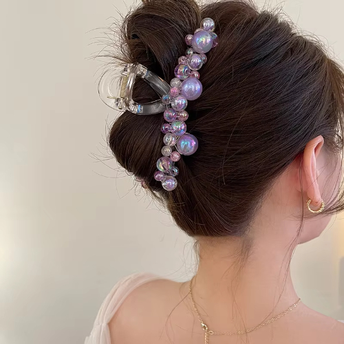 Laser Beaded Hair Claw Clips Hair Accessories for Women
