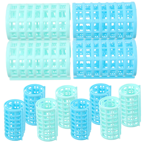 No Heat Hair Rollers Set Plastic Lazy Curls Root Perm Rods Heatless Hair Curler Bangs Curling Rod Hair Styling Tool Random Color