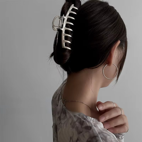 Korea Cool Metal Minimalist shark Hair Claw Clips