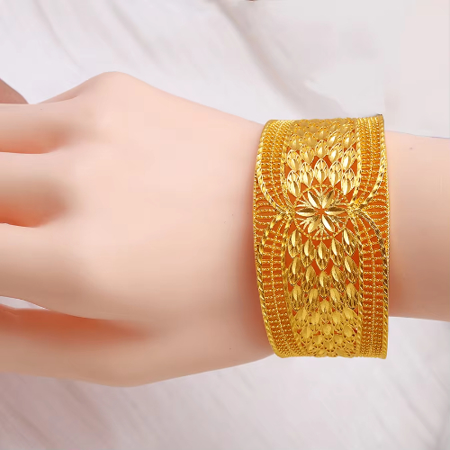 1PCS Middle East 24K gold-plated  Bangles for women